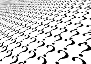 question marks